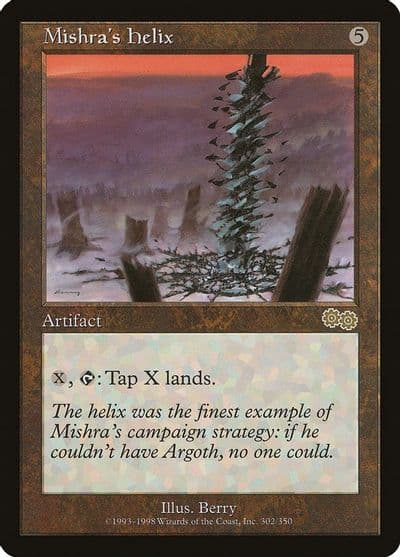 Mishras Helix Urza's Saga Magic card