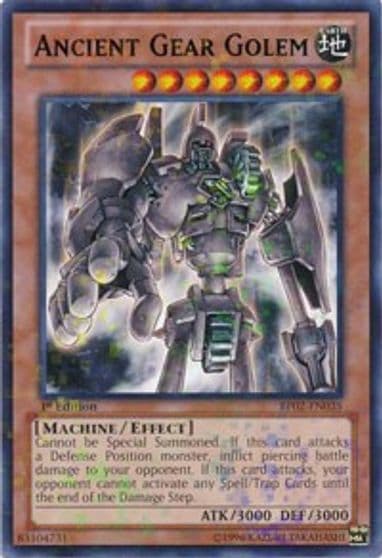 Ancient Gear Golem Mosaic Rare Battle Pack 2: War of the Giants Yu-Gi-Oh! card