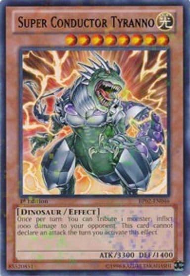 Super Conductor Tyranno Mosaic Rare Battle Pack 2: War of the Giants Yu-Gi-Oh! card