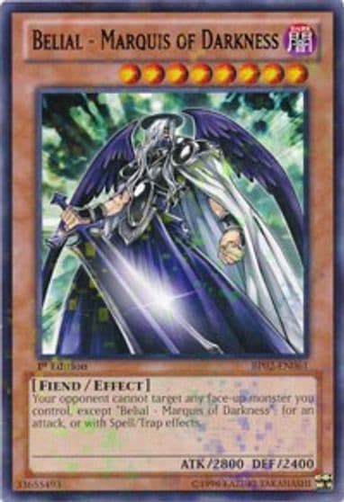 Belial Marquis of Darkness Mosaic Rare Battle Pack 2: War of the Giants Yu-Gi-Oh! card