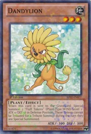 Dandylion Mosaic Rare Battle Pack 2: War of the Giants Yu-Gi-Oh! card
