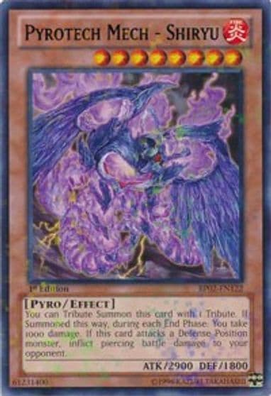 Pyrotech Mech Shiryu Mosaic Rare Battle Pack 2: War of the Giants Yu-Gi-Oh! card
