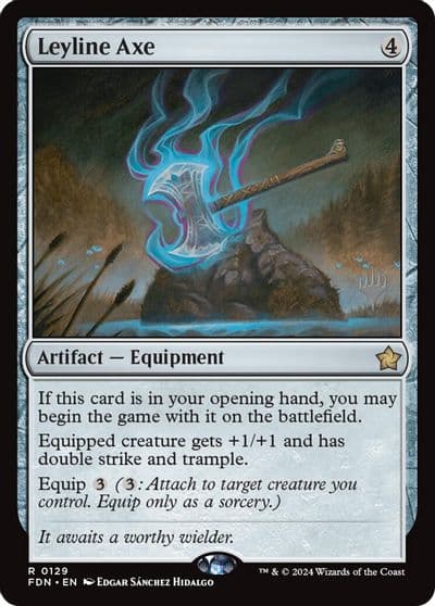 Leyline Axe Promo Pack: Lorwyn Eclipsed Magic card