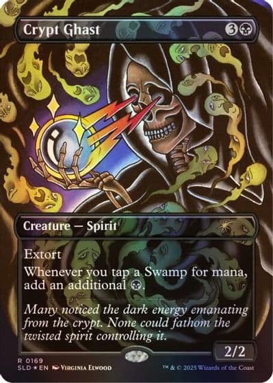 Crypt Ghast Rainbow Foil Secret Lair Drop Series Magic card