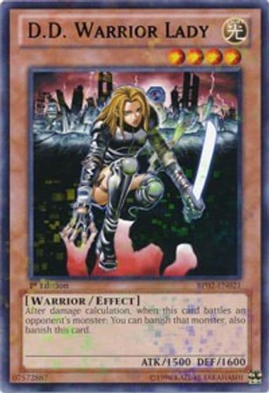 DD Warrior Lady Mosaic Rare Battle Pack 2: War of the Giants Yu-Gi-Oh! card