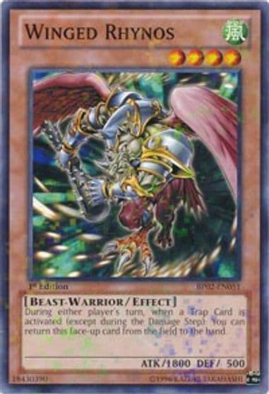 Winged Rhynos Mosaic Rare Battle Pack 2: War of the Giants Yu-Gi-Oh! card