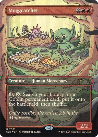Moggcatcher Secret Lair Drop Series Magic card