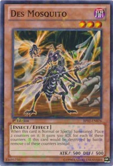 Des Mosquito Mosaic Rare Battle Pack 2: War of the Giants Yu-Gi-Oh! card