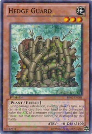 Hedge Guard Mosaic Rare Battle Pack 2: War of the Giants Yu-Gi-Oh! card