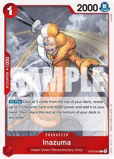 Inazuma Starter Deck EX: Luffy & Ace One Piece card