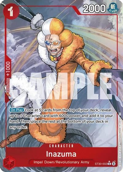 Inazuma Full Art Starter Deck EX: Luffy & Ace One Piece card