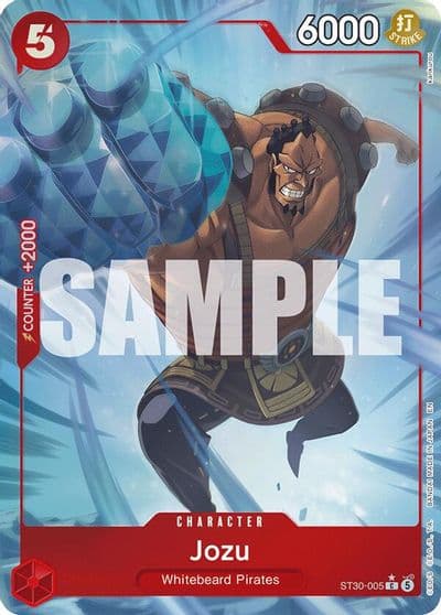 Jozu Full Art Starter Deck EX: Luffy & Ace One Piece card