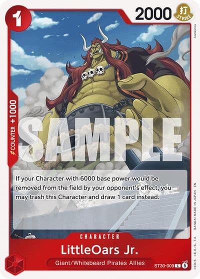 LittleOars Jr Starter Deck EX: Luffy & Ace One Piece card