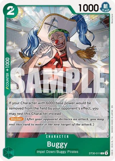 Buggy Starter Deck EX: Luffy & Ace One Piece card
