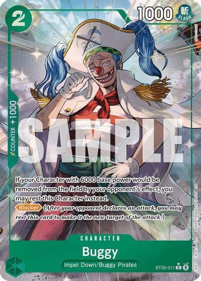 Buggy Full Art Starter Deck EX: Luffy & Ace One Piece card