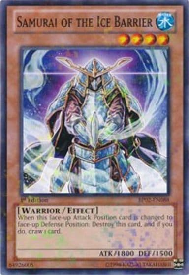 Samurai of the Ice Barrier Mosaic Rare Battle Pack 2: War of the Giants Yu-Gi-Oh! card