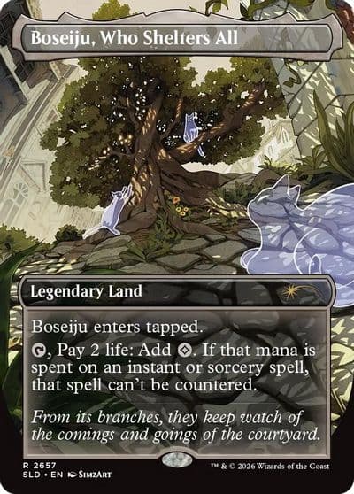 Boseiju Who Shelters All Secret Lair Drop Series Magic card