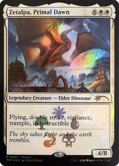 Zetalpa Primal Dawn Media Promos Magic card