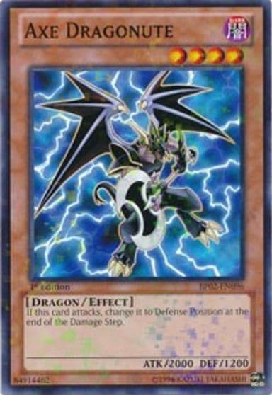 Axe Dragonute Mosaic Rare Battle Pack 2: War of the Giants Yu-Gi-Oh! card