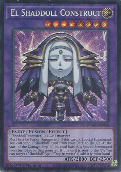 El Shaddoll Construct Battles of Legend: Glorious Gallery Yu-Gi-Oh! card