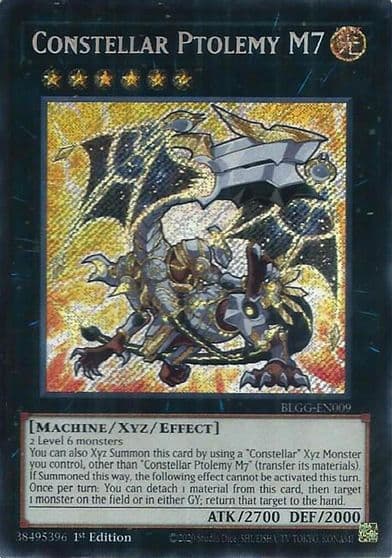 Constellar Ptolemy M7 Battles of Legend: Glorious Gallery Yu-Gi-Oh! card