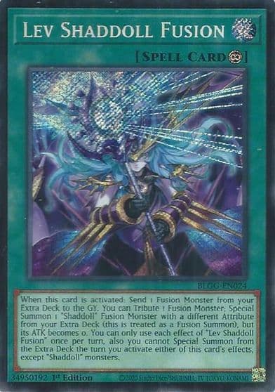Lev Shaddoll Fusion Battles of Legend: Glorious Gallery Yu-Gi-Oh! card