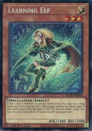 Learning Elf Battles of Legend: Glorious Gallery Yu-Gi-Oh! card