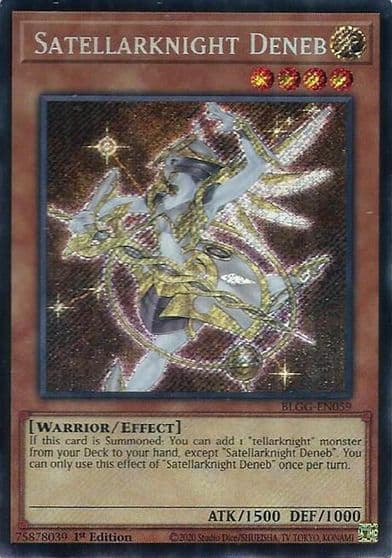 Satellarknight Deneb Battles of Legend: Glorious Gallery Yu-Gi-Oh! card