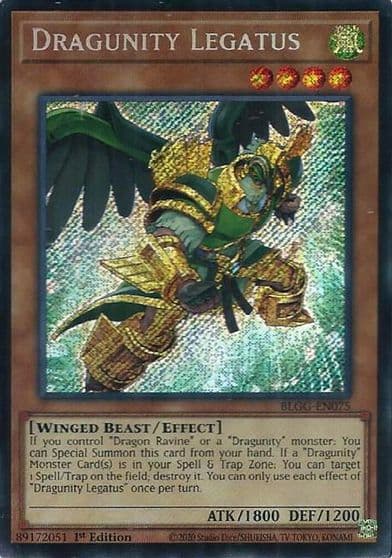 Dragunity Legatus Battles of Legend: Glorious Gallery Yu-Gi-Oh! card