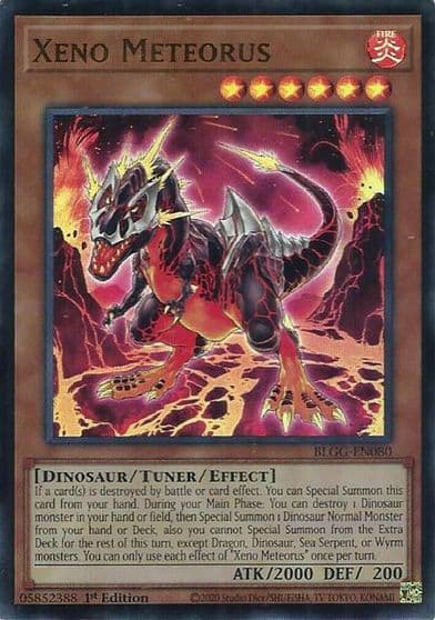 Xeno Meteorus Battles of Legend: Glorious Gallery Yu-Gi-Oh! card