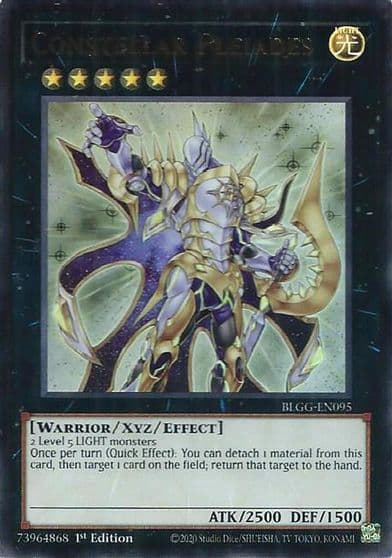 Constellar Pleiades Battles of Legend: Glorious Gallery Yu-Gi-Oh! card