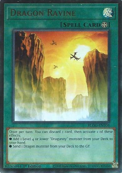 Dragon Ravine Battles of Legend: Glorious Gallery Yu-Gi-Oh! card