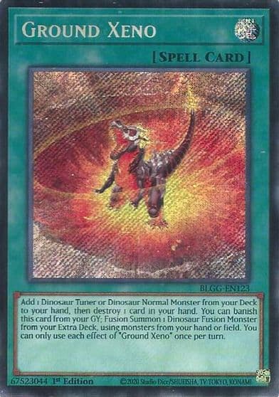 Ground Xeno Battles of Legend: Glorious Gallery Yu-Gi-Oh! card