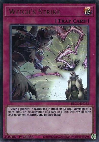 Witchs Strike Battles of Legend: Glorious Gallery Yu-Gi-Oh! card