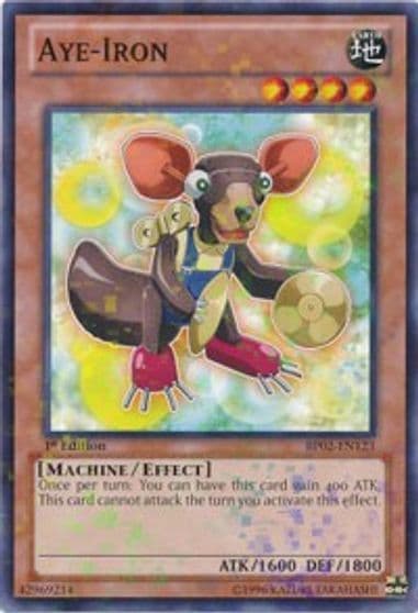 Aye Iron Mosaic Rare Battle Pack 2: War of the Giants Yu-Gi-Oh! card