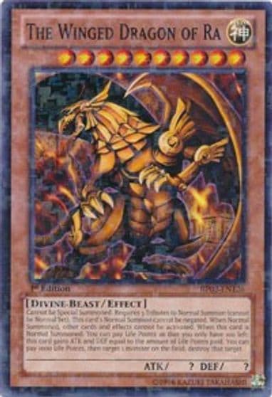The Winged Dragon of Ra Mosaic Rare Battle Pack 2: War of the Giants Yu-Gi-Oh! card