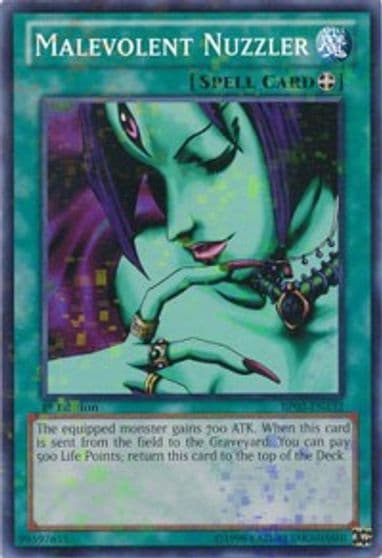 Malevolent Nuzzler Mosaic Rare Battle Pack 2: War of the Giants Yu-Gi-Oh! card