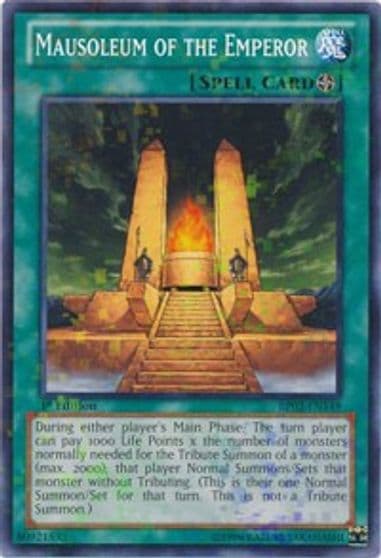 Mausoleum of the Emperor Mosaic Rare Battle Pack 2: War of the Giants Yu-Gi-Oh! card