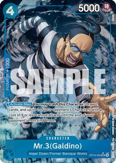 Mr3Galdino 056 Alternate Art The Time of Battle One Piece card