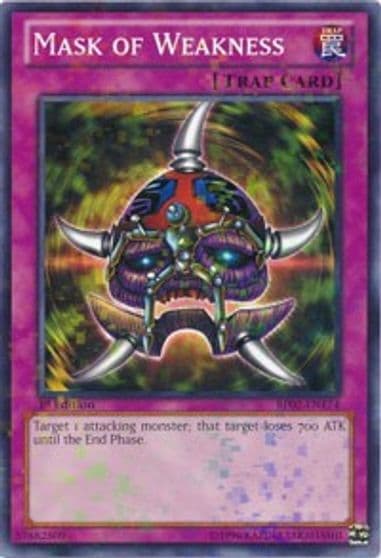 Mask of Weakness Mosaic Rare Battle Pack 2: War of the Giants Yu-Gi-Oh! card
