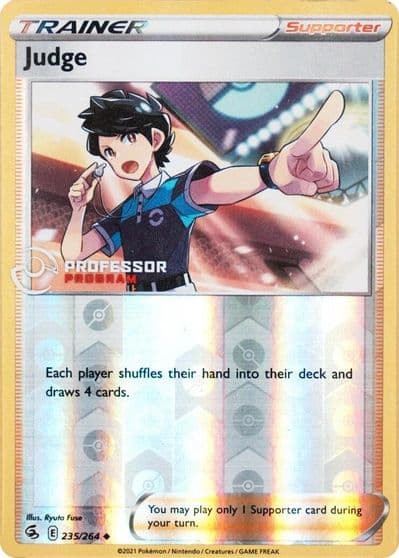 Judge Professor Program Promos Pokemon card