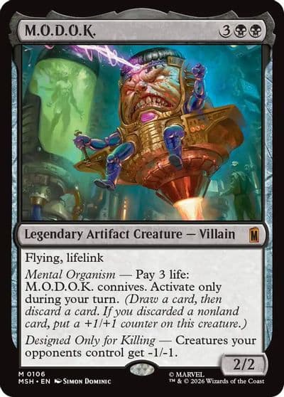 MODOK Marvel Super Heroes Magic card