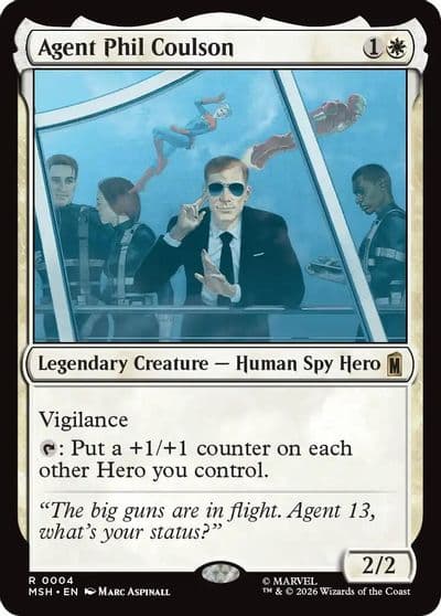 Agent Phil Coulson Marvel Super Heroes Magic card