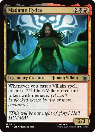 Madame Hydra Marvel Super Heroes Magic card