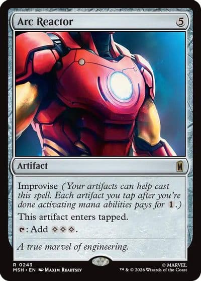 Arc Reactor Marvel Super Heroes Magic card