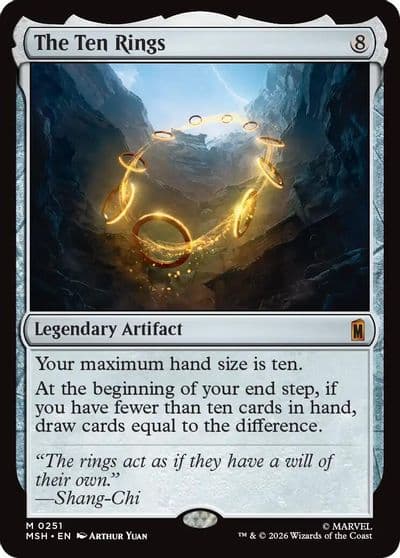 The Ten Rings Marvel Super Heroes Magic card