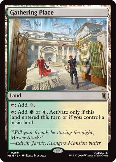 Gathering Place Marvel Super Heroes Magic card