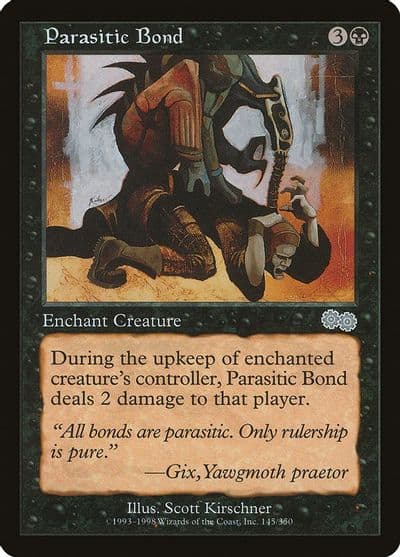 Parasitic Bond Urza's Saga Magic card