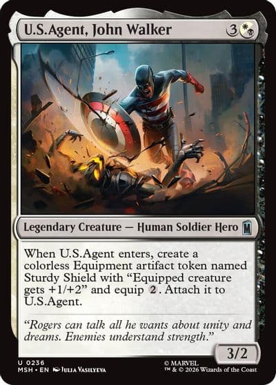 USAgent John Walker Marvel Super Heroes Magic card