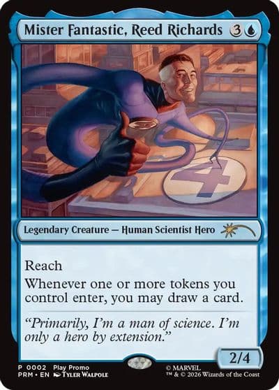 Mister Fantastic Reed Richards Standard Showdown Promos Magic card